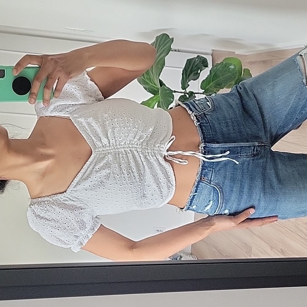 Poof New York cropped top size L